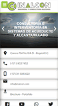 Mobile Screenshot of inalcon.com